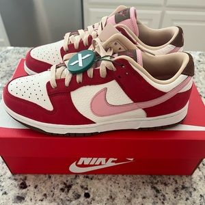 Brand New Stock X Verified Nike Dunk Low PRM Bacon Women’s size 8.5/7Y